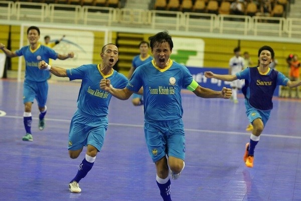 Sanna Khánh Hòa lần đầu vô địch futsal Việt Nam - ảnh 17