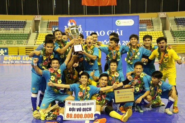 Sanna Khánh Hòa lần đầu vô địch futsal Việt Nam - ảnh 25