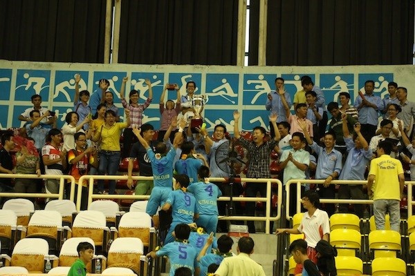 Sanna Khánh Hòa lần đầu vô địch futsal Việt Nam - ảnh 26
