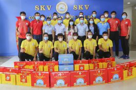 Công ty Cổ phần Nước giải khát Yến Sào Khánh Hòa: Gặp mặt, động viên Đội tuyển Bóng chuyền bãi biển Việt Nam trước thềm SEA Games 32