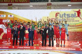 Giải futsal Cúp Quốc gia 2019: Đánh bại Đà Nẵng, Sanvinest Sanatech Khánh Hòa lên ngôi vô địch