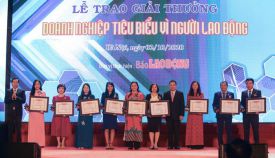 Yến sào Khánh Hòa nằm trong Top 50 Doanh nghiệp tiêu biểu vì Người lao động năm 2019