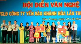 17 đơn vị tham gia Hội diễn văn nghệ Công ty Yến sào Khánh Hòa năm 2018