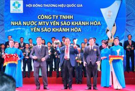 Công ty Yến Sào Khánh Hòa đạt Thương hiệu Quốc Gia năm 2018