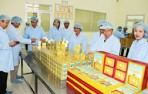 Làm việc với Đoàn công tác lớp dự nguồn cán bộ cao cấp Trung ương