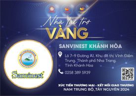 SANVINEST KHÁNH HÒA NHÀ TÀI TRỢ VÀNG CHO SỰ KIỆN “XÚC TIẾN THƯƠNG MẠI - KẾT NỐI GIAO THƯƠNG NAM TRUNG BỘ - TÂY NGUYÊN 2024”