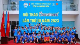 Hơn 1.000 vận động viên tham gia Hội thao Sanvinest lần thứ 3