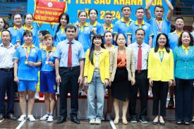 Hội thao truyền thống cán bộ, công nhân, lao động Công ty Yến Sào Khánh Hoà năm 2024: Công ty Cổ phần Nước giải khát Yến Sào Khánh Hòa đoạt giải Nhất toàn đoàn
