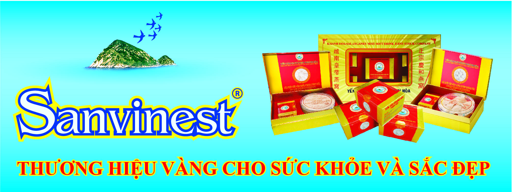 Yến sào Sanvinest Khánh Hòa nguyên tổ sơ chế