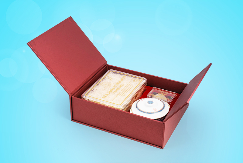 YẾN SÀO ĐẢO THIÊN NHIÊN TINH CHẾ MẪU HỘP QUÀ TẶNG 100G - 014GS