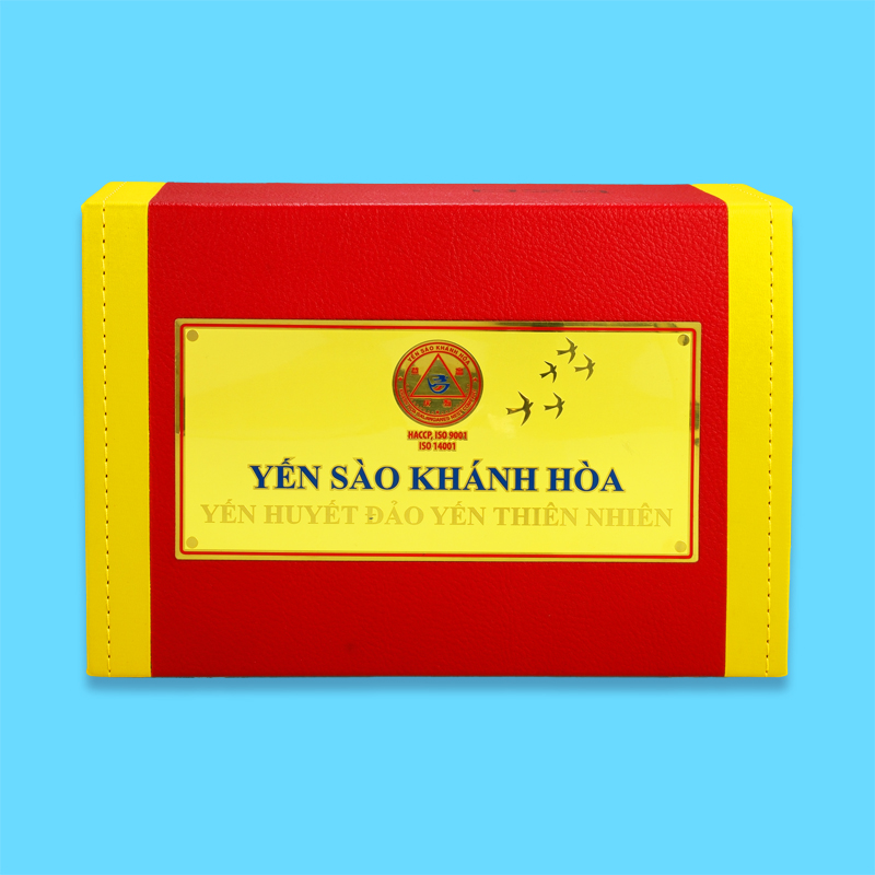 YẾN HUYẾT ĐẢO YẾN THIÊN NHIÊN KHÁNH HÒA MẪU HỘP QUÀ TẶNG - 024S