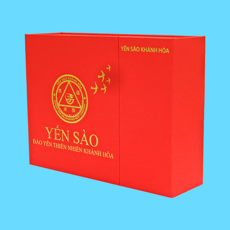YẾN SÀO ĐẢO THIÊN NHIÊN TINH CHẾ MẪU HỘP QUÀ TẶNG 100G - 014G