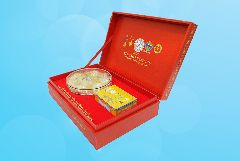 YẾN SÀO ĐẢO YẾN THIÊN NHIÊN KHÁNH HÒA HỘP 100G - TP3