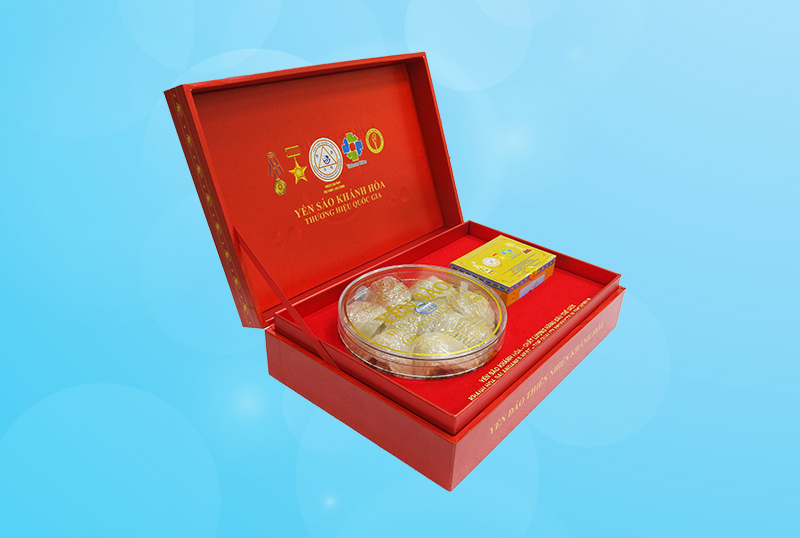YẾN SÀO ĐẢO YẾN THIÊN NHIÊN KHÁNH HÒA HỘP 100G - TP4