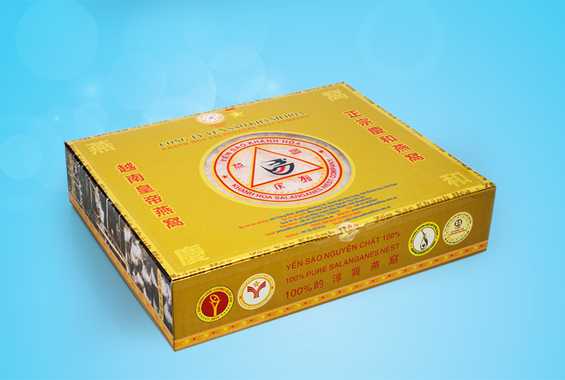 YẾN SÀO ĐẢO THIÊN NHIÊN TINH CHẾ LÀM SẠCH HỘP 100G - 014