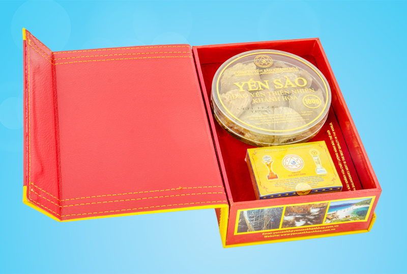 YẾN HỒNG ĐẢO YẾN THIÊN NHIÊN KHÁNH HÒA HỘP 100G - 026