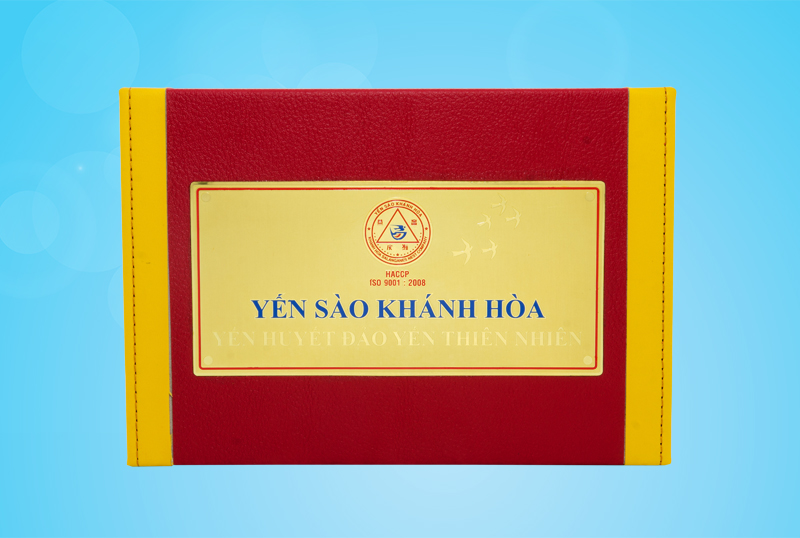 YẾN HUYẾT ĐẢO YẾN THIÊN NHIÊN KHÁNH HÒA MẪU HỘP QUÀ TẶNG - 024S