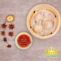 Há cảo tôm đặc biệt xốt quế lâm