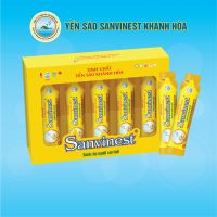 Tinh chất Yến sào Khánh Hòa Sanvinest DÀNH CHO NGƯỜI CAO TUỔI túi 20ml, HỘP QUÀ TẶNG 15 TÚI