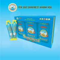 Tinh chất Yến sào Khánh Hòa Sanvinest cho trẻ em túi 20ml, HỘP QUÀ TẶNG 30 TÚI