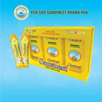Tinh chất Yến sào Khánh Hòa Sanvinest DÀNH CHO NGƯỜI CAO TUỔI túi 20ml, HỘP QUÀ TẶNG 30 TÚI