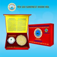 Hộp quà tặng Yến sào Sanvinest Khánh Hòa chính hiệu tinh chế 100g - Q510