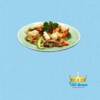 Phở xào hải sản