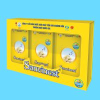 Tinh chất Yến sào Khánh Hòa Sanvinest dành cho người cao tuổi hộp quà tặng 30 túi 25ml (3 x hộp 10 túi)- QTC502H30