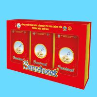 Tinh chất Yến sào Khánh Hòa Sanvinest dành cho mọi lứa tuổi hộp quà tặng 30 túi 25ml (3 x hộp 10 túi) - QTC503H30