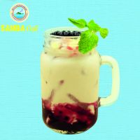 Trà sữa hương việt quất