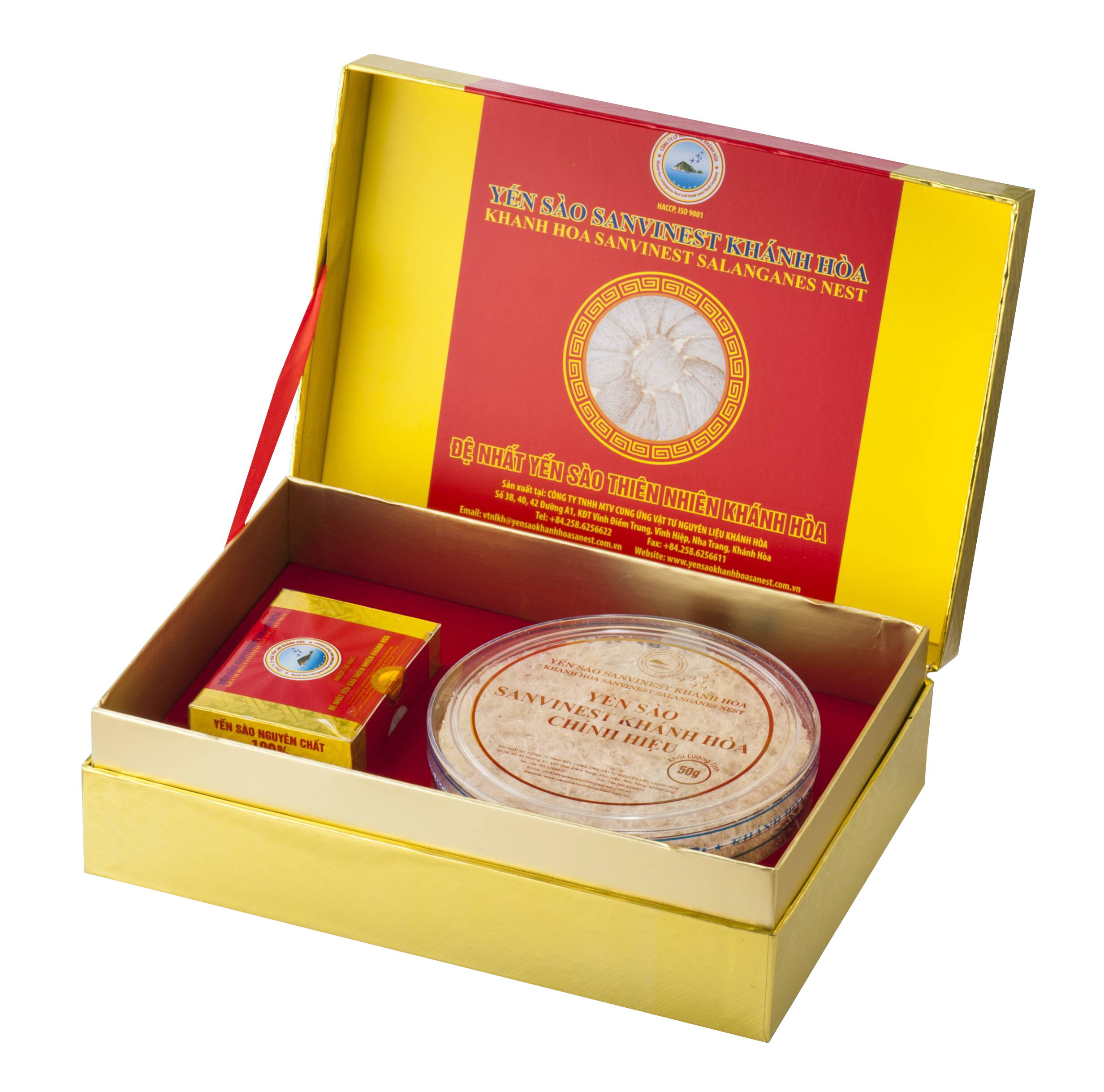Yến sào Sanvinest Khánh Hòa chính hiệu tinh chế 50g - V550